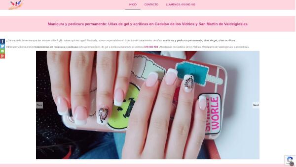 Manicura de Gel - Posicionamiento web a medida